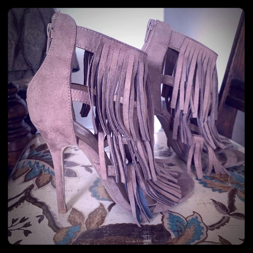 Cream Mamba Stiletto 3" Heels